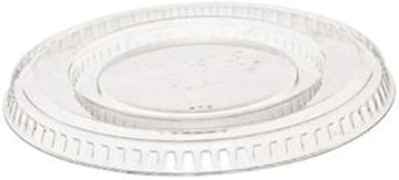 MarketPro Round Souffle Cup Lid Clear, PET | 2500/Case