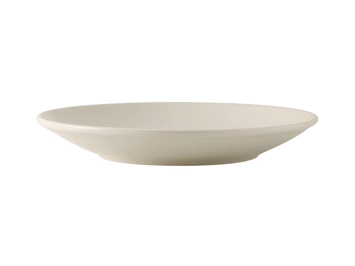 China Pasta/Salad Bowl by Tuxton – 68-Ounce, 68 ounces, Vitrified China, Eggshell, Pack of 12