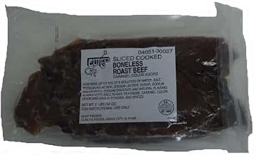 Smithfield Fully Cooked Sliced Roast Beef, 2 Pound -- 6 per case.
