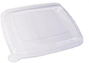 KITCH 24/7 Square Clear PET Lids for 16-48 oz Bowls, Stackable Food Container Covers, 200 Count