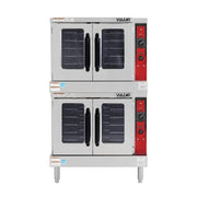VULCAN Double Deck | Natural Gas / Silver / 14.8 cubic_feet Commercial Ovens