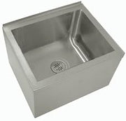 Single Floor Mounted Mop Sink Size: 6" H x 25" W x 21" D
