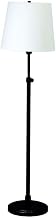 House of Troy TH701-BLK Townhouse - 1 Light Adjustable Floor Lamp-46 Inches Tall and 13 Inches Wide