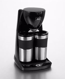 Melitta ME-2DTMB Dual Thermal Mug Coffeemaker, ME2TMB
