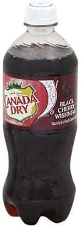 Canada Dry Black Cherry Wishniak Soda 20 Oz (24 Pack)