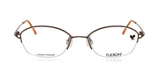 Eyewear Frames by Flexon – 47/18/130, Cellulose, Coffee 249, Model FLEXON 651