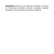 Pacific Foods Hemp Milk / 32 Fl Oz (Pack of 6) / 1 Hemp Milk