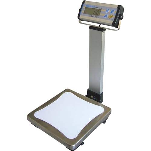 Digital Bench Scale W/Indicator Stand 330lb x 0.1lb by Adam Equipment – L, Stainless Steel, Model CPW PLUS 150P