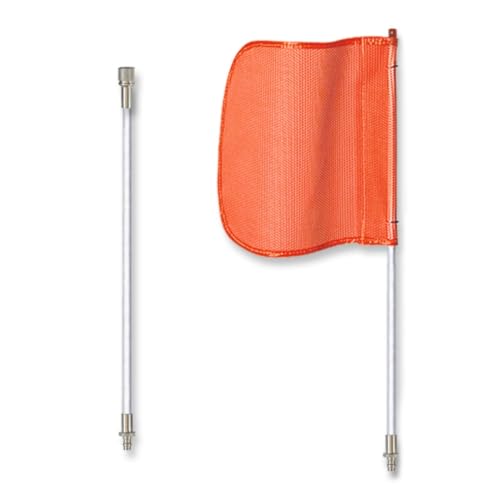 Checkers Orange / 12" L X 11" W / 1 Flags