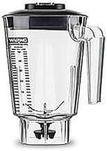 Waring 48-oz. Copolyester Blender Jar for BB300 Series Blenders | 48 oz. copolyester container includes blade and lid for blending smoothies, frozen drinks, and sauces.