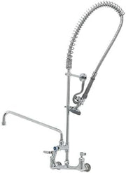 T&S Brass, B-0133-14-CR-B, EasyInstall Pre-Rinse, 8" Wall Mount, Ce