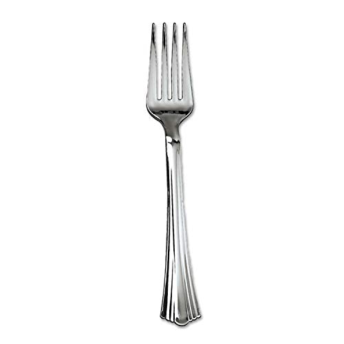 Reflections Design Fork in Silver by WNA – Plastic, Silver, Model WNA610155
