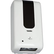 Automatic Dispenser for Hand Sanitizer/Liquid Soap by Global Industrial – 4.25"L x 6"W x 11"H, Plastic, White, Model PW-1406L