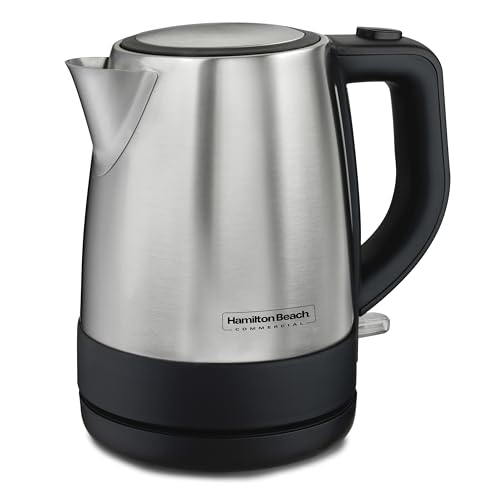 Hamilton Beach Commercial 1.1 Quarts / Silver / 1.0 liters Electric Kettles