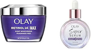 Retinol 24 Max Moisturizer (1.7 oz) + Olay Super Serum Night Repair (1.0 oz)
