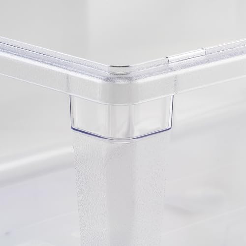 Winco 12" x 18" / 9" Deep / Clear Container Sets