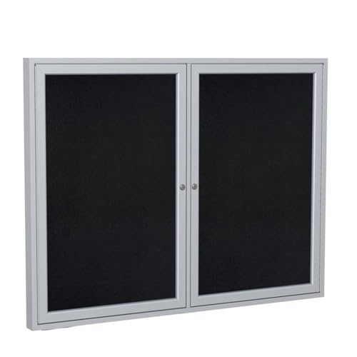 Ghent 48" x 60" / Black / Modern Message Boards & Signs