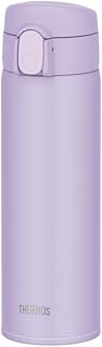 Thermos FKA-500 LV Vacuum Insulated Straw Bottle, 18.1 fl oz (510 ml), Lavender, For Cold Retention