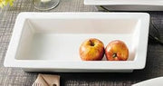 CAC China TSP-41 Accessories Platter, 56 Oz., 14" L X 8-1/2" W X 2" H, Rectangular, Deep,