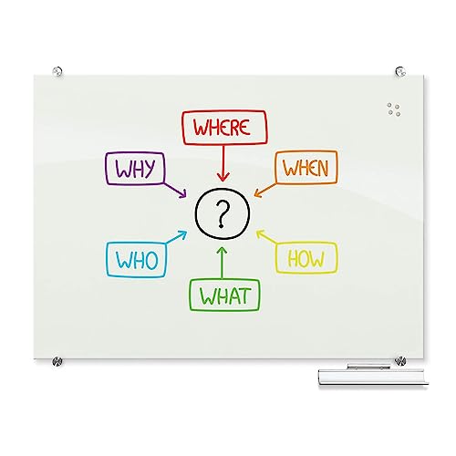 Best-Rite 51"W x 2"H / White / 1 Dry Erase Boards