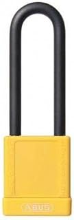 ABUS 74HB/40-75 KA Yellow Lockout Padlock,KA,Yellow,1-3/4"H