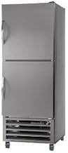 Beverage-Air RI18HC-HS RI Series - - Bottom Mount Reach in Refrigerator - Single Section - Half Solid Door - 17 Cu. Ft.