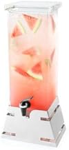 Rosseto LD141 S/S Pyramid Base 1 Gallon Beverage Dispenser
