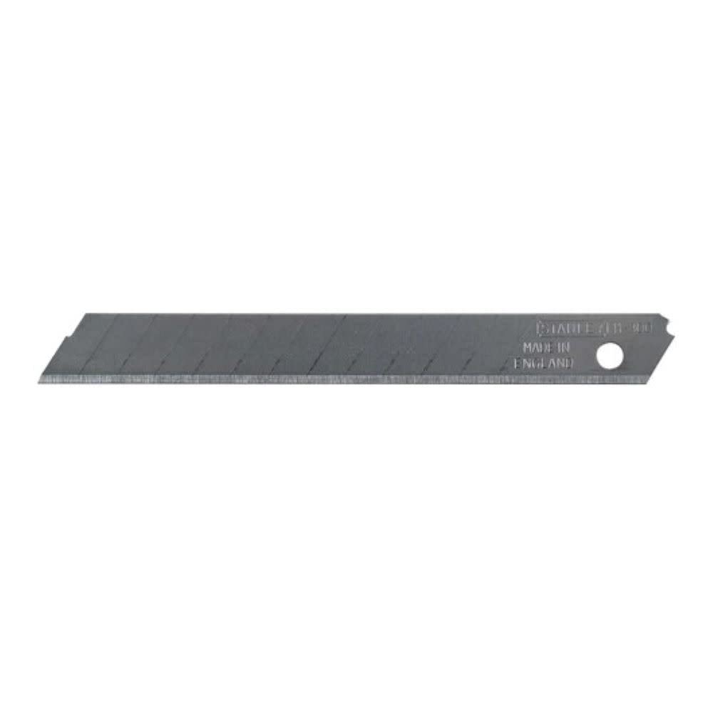 QUICKPOINT 9 mm Blade by STANLEY – 9 mm, Alloy Steel, Black, Yellow, Pack of 3, Model 11-300