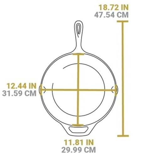Lodge 8”, 10", & 12" (Pack of 3) / Black / 5.0 quarts Skillets