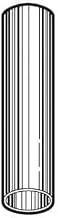 Labconco FreeZone 7547200 Stainless Steel Adapter, Straight; 3/4" to 3/4"