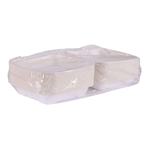 ECO PRODUCTS 9" x 9" / White / Classic Clamshell Take Out Containers