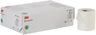 1530-2 Tape Micropore Surgical LF Paper 2" x10yd White 6/Bx by 3M Part No. 1530-2 by 3M