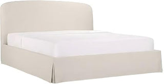Starlight Canyon Home Polyester-Upholstered Queen Storage Bed with Lift-Up Hydraulic Platform, Upholstered Headboard Bedroom Bed Frame