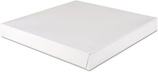 SOUTHERN CHAMPION TRAY 1450 Clay Coated Kraft Paperboard White Pizza Box, 16" Length x 16" Width x 1-7/8" Height (Case of 100)