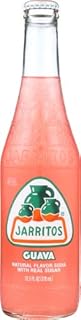 Jarritos Guava Soda 12.5 oz Glass Bottle Pack of 6