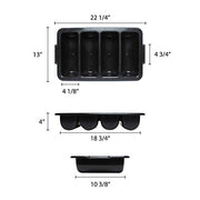 Thunder Group Black / 4.0 load / 1 Flatware Organizers