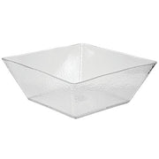 American Metalcraft 228 oz. / Square Rain Bowls / Clear Serving Bowls