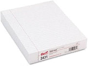 Pacon Composition Paper PAPER,CMPSTN,3/8",RD MRGN (Pack of15)