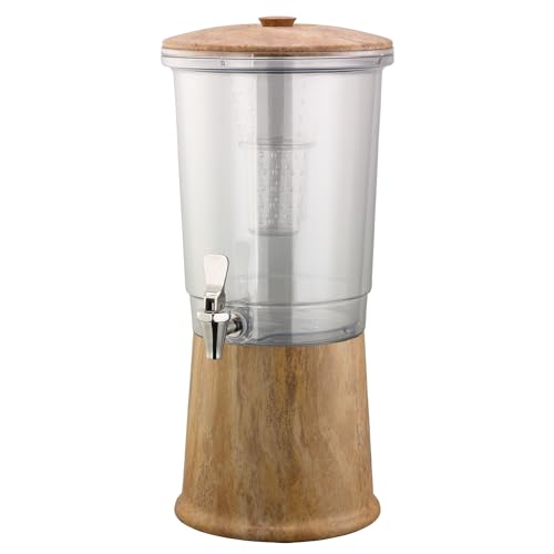 Service Ideas Travertine Marble / 3 Gallon / Traditional Iced Beverage Dispensers