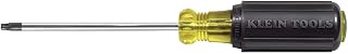 KLEIN TOOLS 19543 T20 TORX Screwdriver, Round Shank, Cushion-Grip, Made in USA
