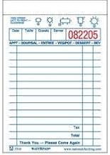 National Checking Company Waitrpad Paper, 3.5 x 5.125 inch - 10000 per case.