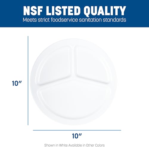 Carlisle FoodService Products Beige Bronceado / 10 Inches (Pack of 288) / Modern Dinner Plates