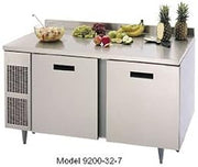 9200-32-7 Refrigerated Two Section Counter Sandwich Top 60"L with (10) 1/6 Pan Capacity