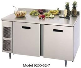 9200-32-7 Refrigerated Two Section Counter Sandwich Top 60"L with (10) 1/6 Pan Capacity