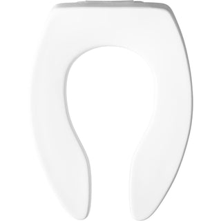 B95CT000 Elongated Open-Front Toilet Seat White by Bemis – Plastic, White, Model 7N95CT 000