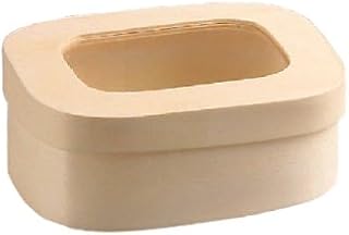 PacknWood 210BBOITE118F Wooden Rectangular Box & Window Lid - 8 Oz Oz. Pack of 100