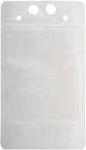 TableCraft 10682 Translucent 16 Ounce To-Go Beverage Pouch- 100 / PK