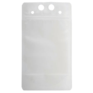 Translucent 16 Ounce To-Go Beverage Pouch- 100 / PK by Tablecraft – One Size, 16.0 fluid_ounces, Polyethylene (PE), Clear, Pack of 100