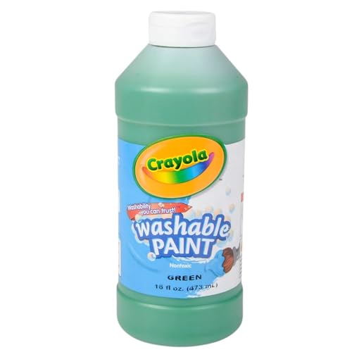Crayola Green / 1 / 16 Fl Oz (Pack of 1) Tempera & Poster Paint