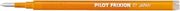 Pilot Frixion Ball Pen Refill 07, Orange (LFBKRF12FO)